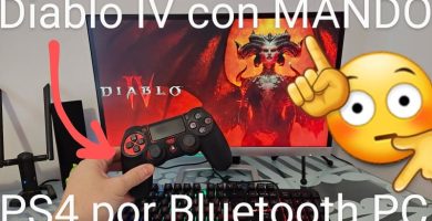 Jugar a Diablo 4 mando PS4.