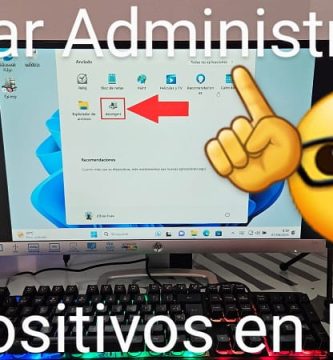 Anclar Administrador de Dispositivos Windows 11.