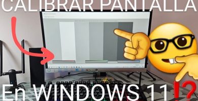 Calibrar colores en pantalla en Windows 11.