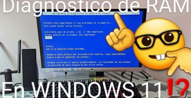Hacer un diagnóstico de Ram en Windows 11.