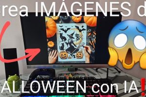 Imágenes de Halloween con IA.