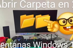 Abrir carpeta en 2 ventanas Windows 11.