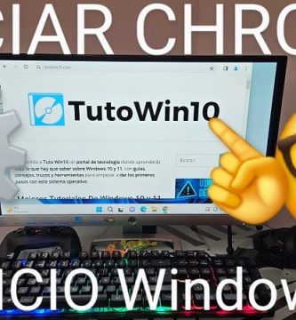Iniciar Chrome Windows 11.