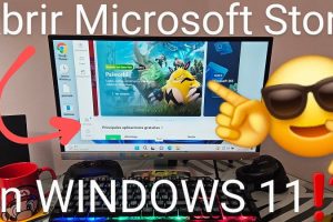 Abrir Microsoft Store Windows 11.