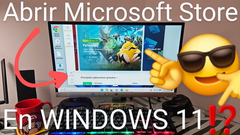 Abrir Microsoft Store Windows 11.