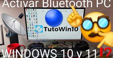 habilitar Bluetooth Windows 10 y 11.