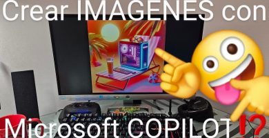 Crear imágenes con Microsoft Copilot.