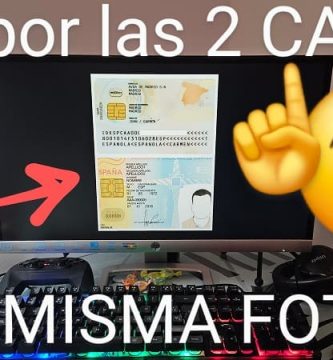 Hacer una foto del DNI por las 2 caras.