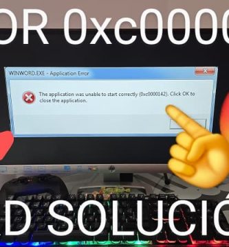 Error Microsoft Word 0xc0000142 solución.