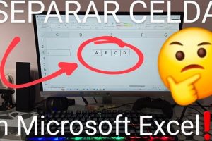 Separar Celda Excel.