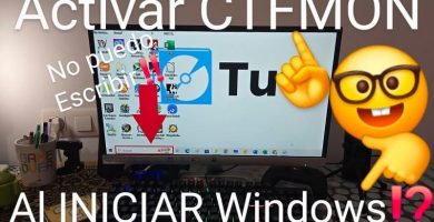 Activar CTFMON.exe al iniciar Windows.