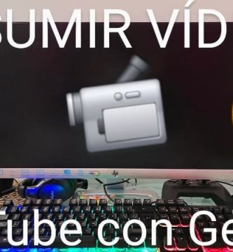 Resumir videos de YouTube Google Gemini.