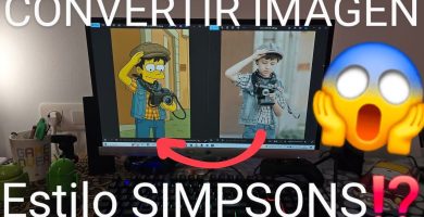 Convertir foto estilo Simpsons.