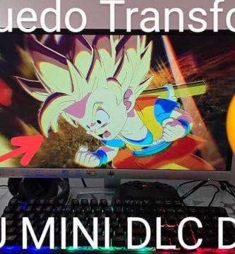 Mini Goku no se transforma en Super Saiyan Sparking Zero.