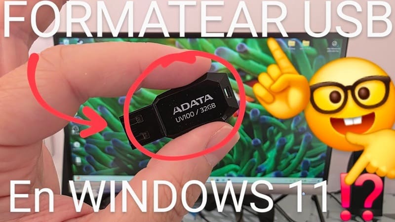 Formatear pen usb Windows 11.