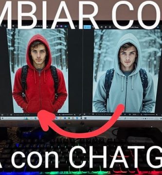 Cambia color ropa con ChatGPT