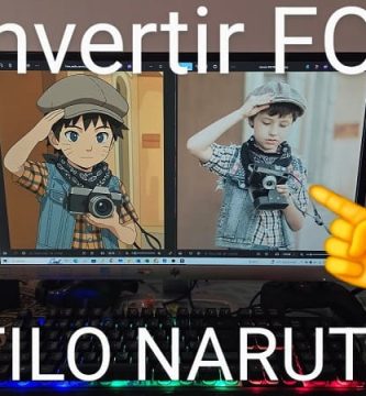 Convertir foto estilo Naruto con IA