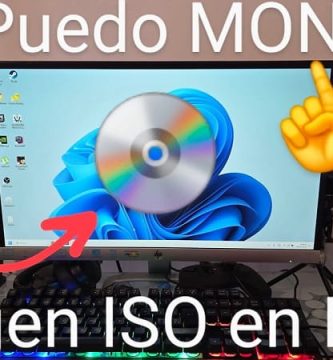 Montar imagen ISO en Windows 11