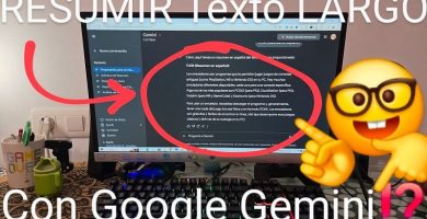 Resume texto con Gemini