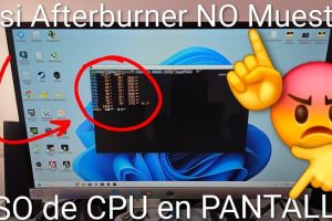 MSI Afterburner no muestra FPS