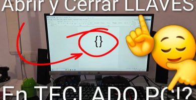 poner llaves teclado PC windows
