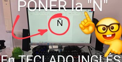 escribir la letra ñ en teclado inglés