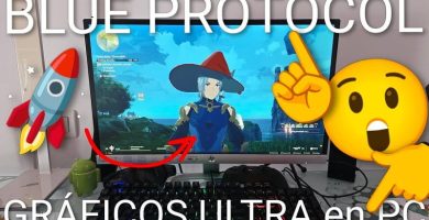 Optimiza los gráficos en Blue Protocol