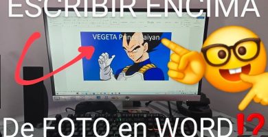 escribir encima de una imagen en Word