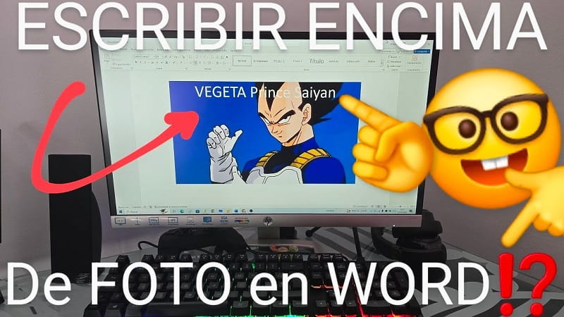 escribir encima de una imagen en Word