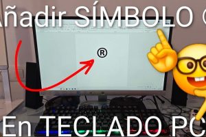 símbolo de marca registrada en teclado