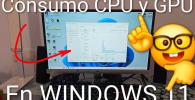 ver consumo de CPU Windows 11
