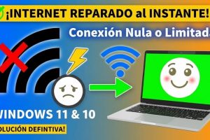 Conectado pero sin internet en Windows 11