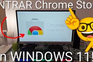 Instala extensiones Google Chrome Windows 11