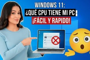 saber qué CPU tiene mi PC