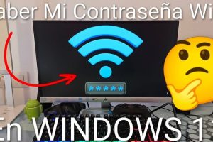 ver contraseña WiFi en Windows 11