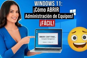 Abrir el administrador de equipos Windows 11