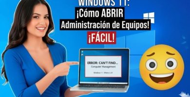 Abrir el administrador de equipos Windows 11