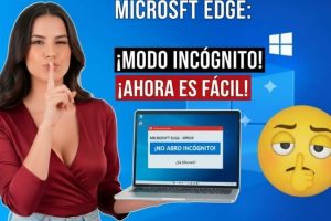 Activar el modo InPrivate en Microsoft Edge