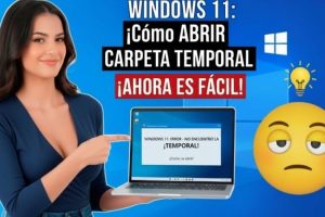 Carpeta Temporal en Windows 11