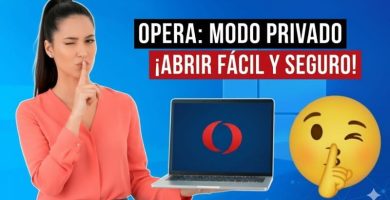 abrir Opera en modo incógnito