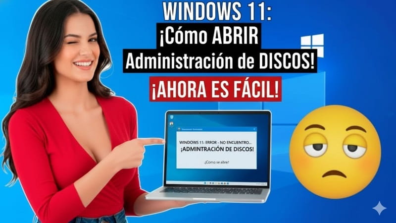 abrir el Administrador de discos en Windows 11