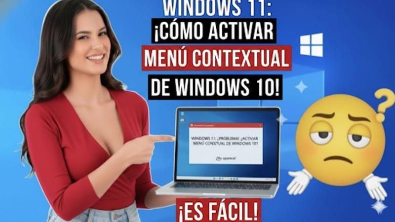 activar el menú contextual clásico en Windows 11