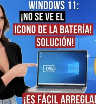 activar porcentaje de batería Windows 11