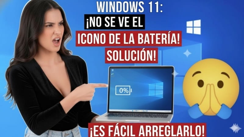 activar porcentaje de batería Windows 11