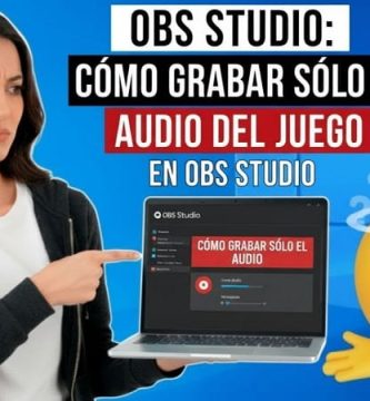 grabar solo el audio interno del PC en OBS Studio
