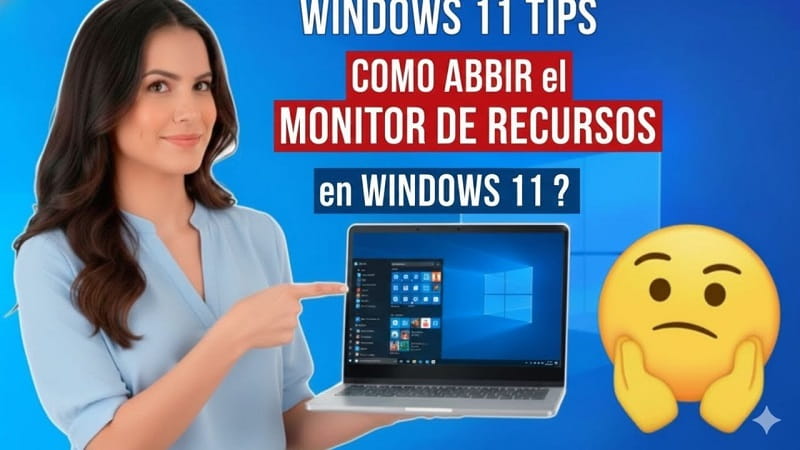 monitor de recursos en Windows 11