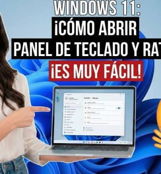 panel de teclado y ratón en Windows 11