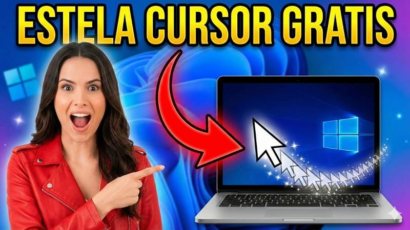 activar estela cursor Windows 11