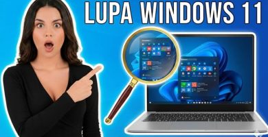 activar la lupa en Windows 11