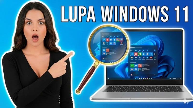 activar la lupa en Windows 11